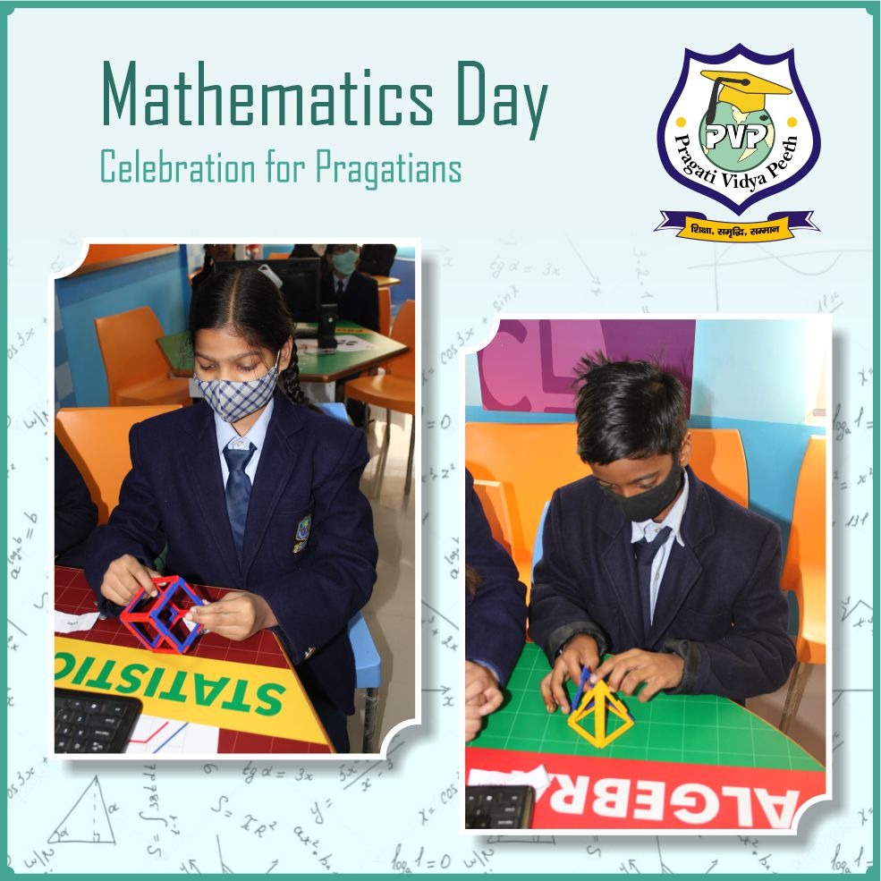 MATHEMATICS ACTIVITY FOR CELEBRATION FOR PRAGATIANS